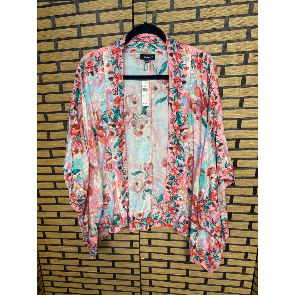 Anthropologie Tolani Floral Kimono O/S
